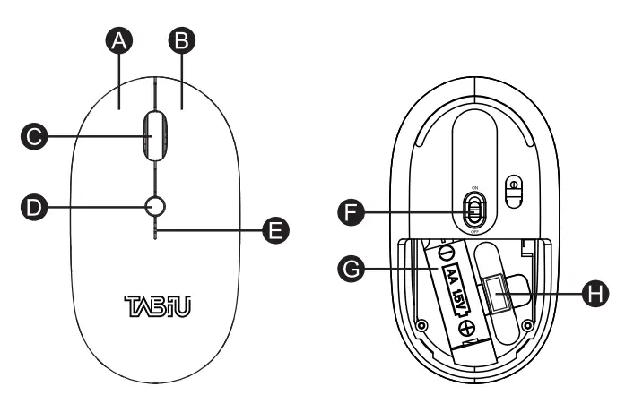 Dongguan Lingjie Electronics Technology E100 Wireless mouse fig1