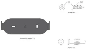 FIG 15 WALL MOUNTING Information