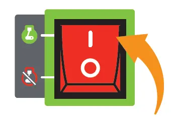 Press the engine switch