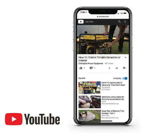 Visit our YouTube channel