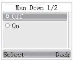 A Beep DH-9800 Digital Two-Way Radio User Manual - Man Down