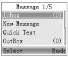 A Beep DH-9800 Digital Two-Way Radio User Manual - Message