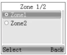 A Beep DH-9800 Digital Two-Way Radio User Manual - Zone
