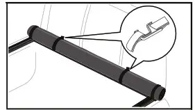 TYGER T1 Soft Roll Up Tonneau Cover - Rolling Up The Cover 2