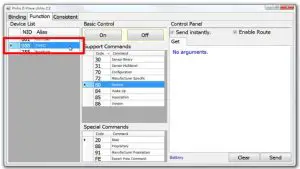 philo PAU01 Z Wave Dongle - How to Send Command