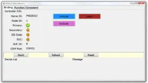 philo PAU01 Z Wave Dongle - Install Application 3