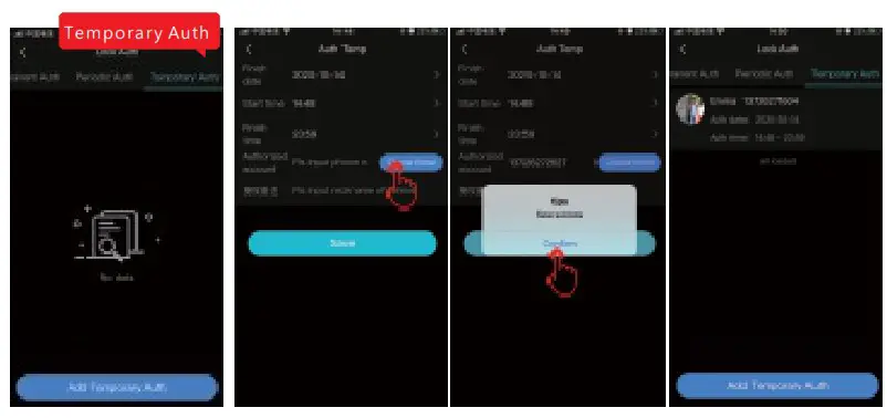 OKLOK FB50 Bluetooth and Fingerprint Lock - Remotely authorize 2