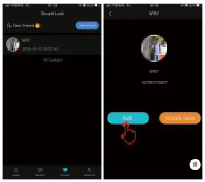 OKLOK FB50 Bluetooth and Fingerprint Lock - Remotely authorize 3