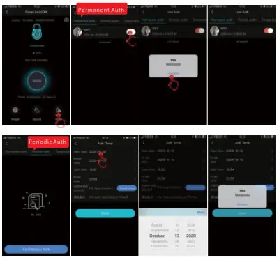 OKLOK FB50 Bluetooth and Fingerprint Lock - Remotely authorize