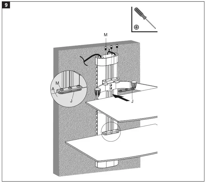 MARQUANT 004995 Wall Shelf - overview 7