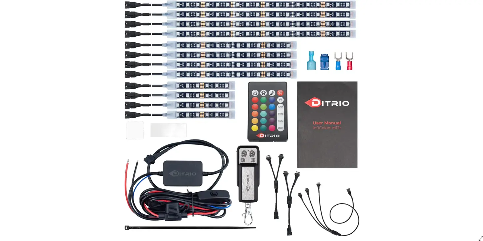 Ditrio Inficolors M12r Led Lights Kit User Manual