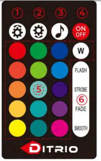 DITRIO InfiColors M12R LED Lights Kit FIG 2