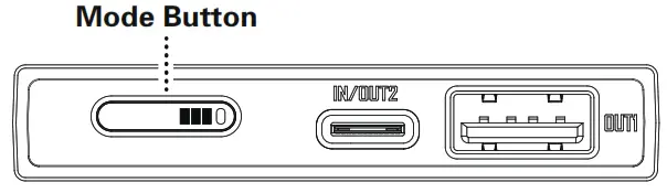 NITECORE Ultra Lightweight Energy Brick - instraction