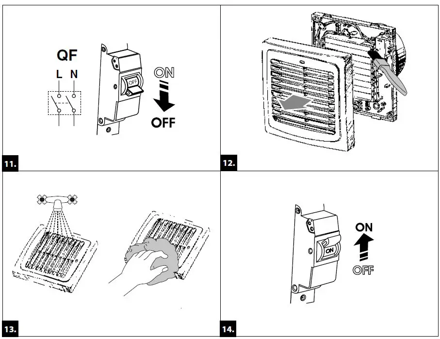 BLABAUTO -E0434CFD- Ceiling -Fan FIG 7