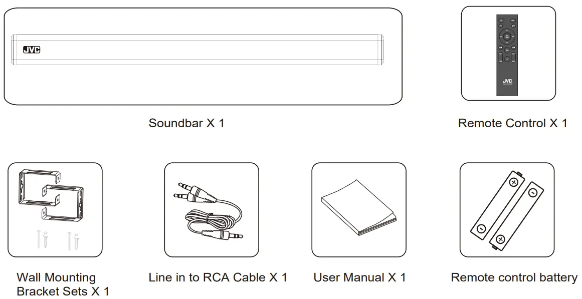 JVC TH S320B Audio Home Theater System 2 0CH Soundbar- fig12