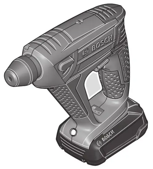 BOSCH 1554862 Uneo Maxx SDS-Quick-Cordless Hammer Drill - Hammer