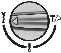 BOSCH 1554862 Uneo Maxx SDS-Quick-Cordless Hammer Drill - Positions