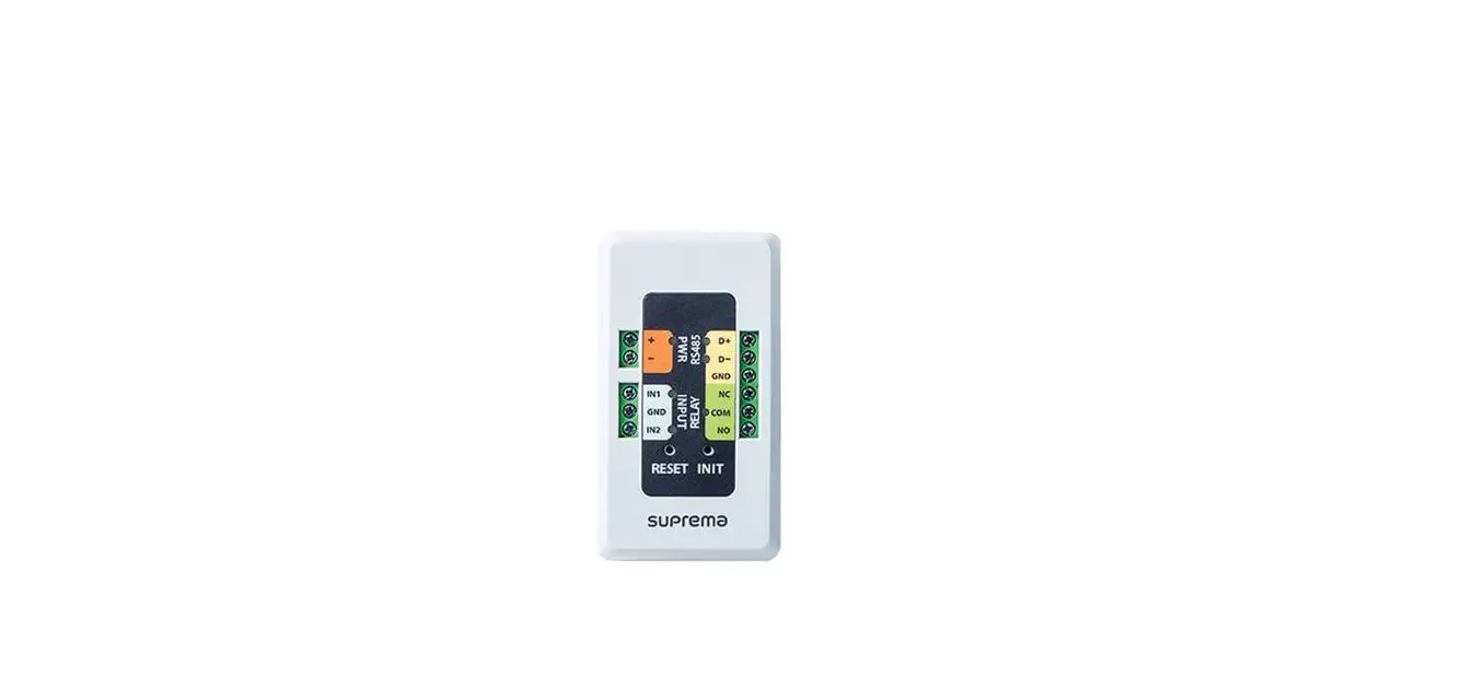 Suprema Sio2-v2 Secure I/o 2 Single Door Module Installation Guide