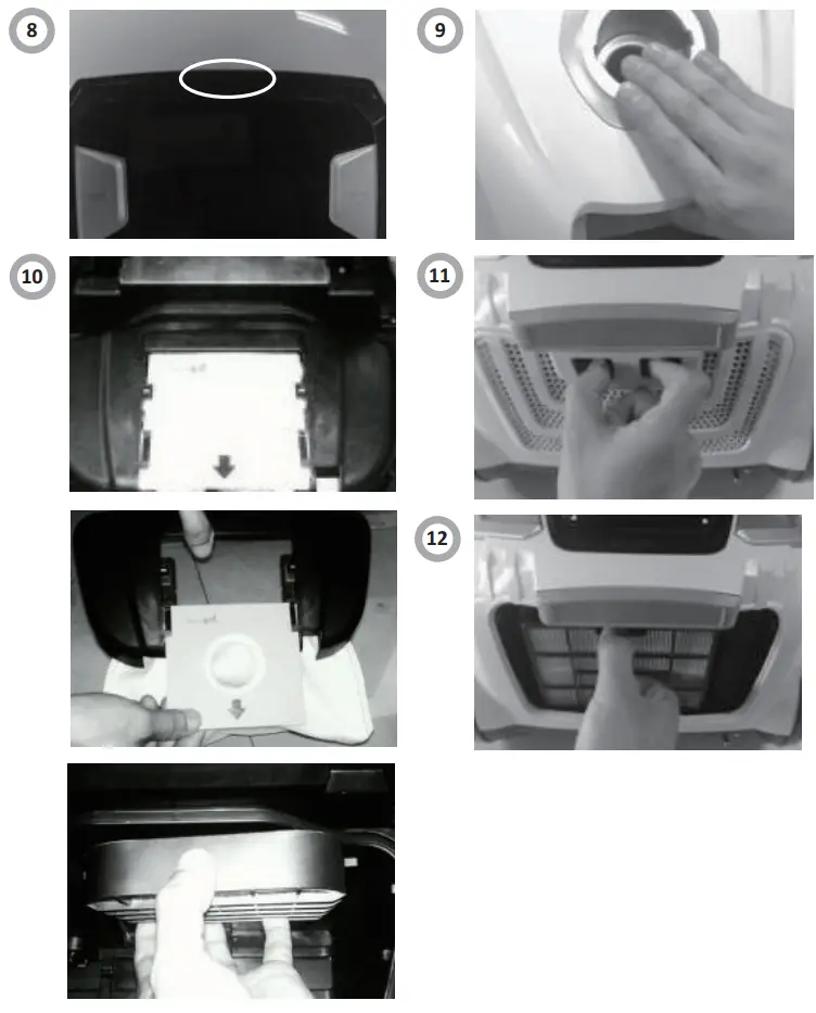 Amica VM 7012 Vacuum Cleaner Instruction Manual - Fig 3