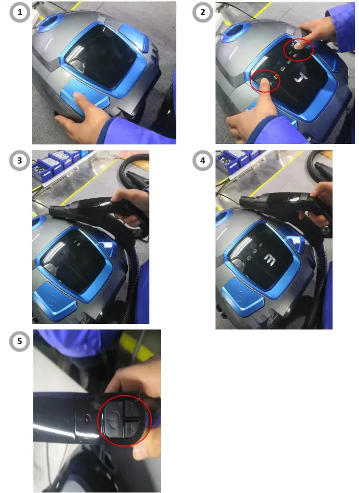 Amica VM 7012 Vacuum Cleaner Instruction Manual - Fig 4