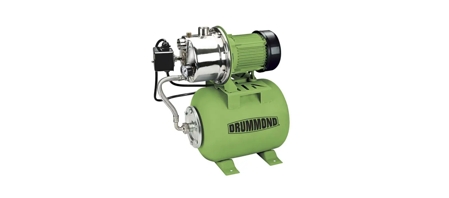 Drummond 63407 1 Hp Stainless Steel Shallow Well Pump And Tank Owner's Manual Drummond 63407 1 Hp Stainless Steel Shallow Well Pump And Tank Owner's Manual