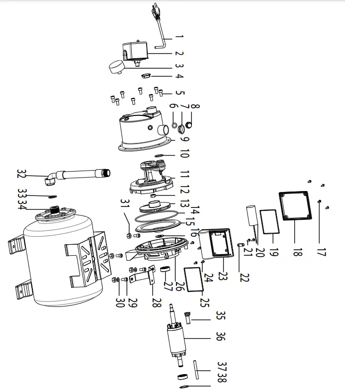 DRUMMOND-63407-1-HP-Stainless-Steel-Shallow-Well-Pump-and-Tank-FIG2