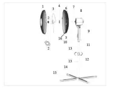 DOMO DO 8140 Freestanding Fan-fig1