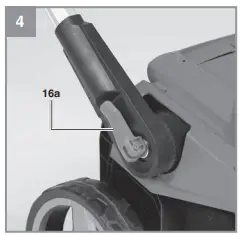 Einhell RASARRO 36-42 Cordless Lawn Mower 4