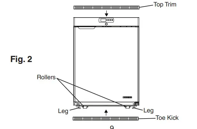 Hoshizaji Undercounter Refrigerator fg2