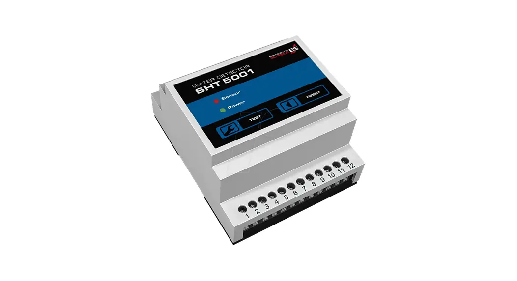 Elektrotechnik Schabus Sht 5001 Water Detector For External Sensors Rail Mounting User Manual