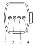 Soundwings FW1866 26 Inch 2.0 Channel Soundbar User Manual - Side View