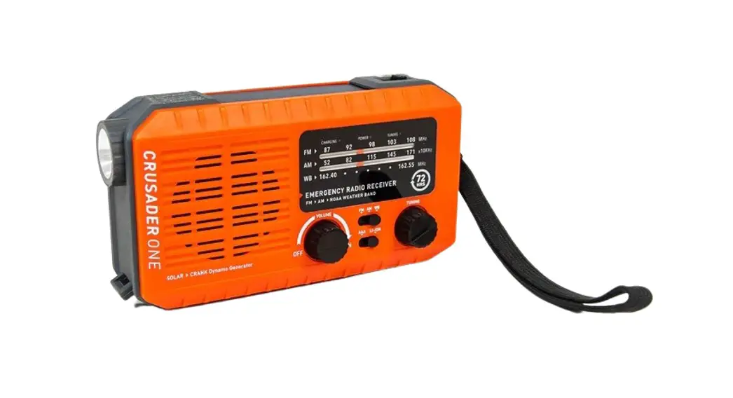 Crusader One 72h-033 Noaa 72 Hrs Flashlight Analog Radio Instruction Manual Crusader One 72h-033 Noaa 72 Hrs Flashlight Analog Radio Instruction Manual