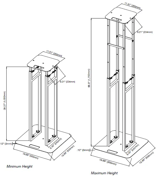 Eliminator-LIGHTING-Decor-Totem-ADJ-Pak-Portable-Totem-with-Adjustable-Height-fig-5