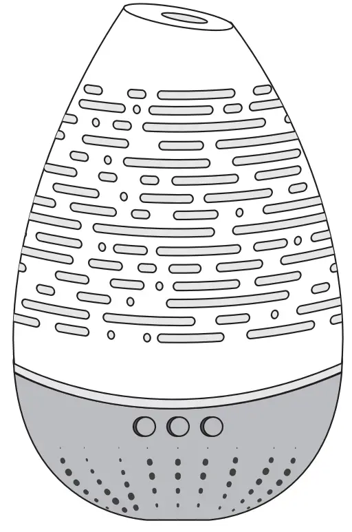 Goldessence Aromas Aromatherapy Diffuser Unit with Bluetooth Speaker with LED Lights