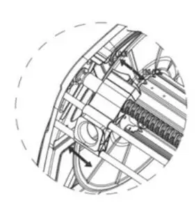 Giraffe tools Metal Hose Cabinet Owner’s Manual - Align the guide system regulator to the water inlet
