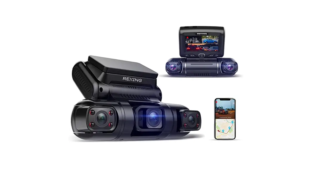 Rexing S3 3-channel Dash Camera User Manual