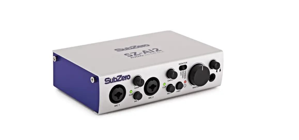 Subzero Sz-ai2 Usb Audio Interface User Manual