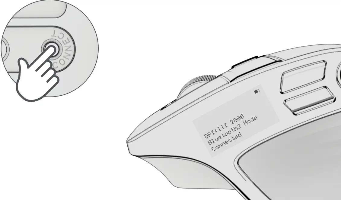 JLAB EpicMouse Bluetooth Mouse - Bluetooth Connect