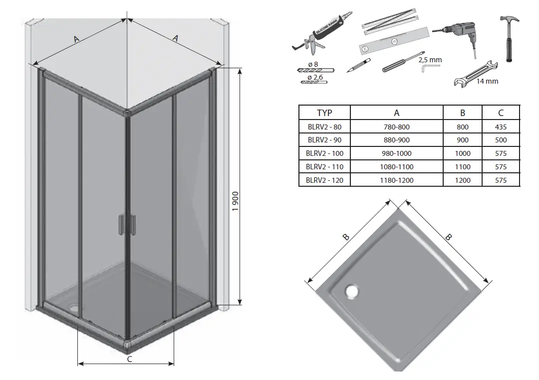 RAVAK-1XVA0C00Z1-Shower-Enclosure-3