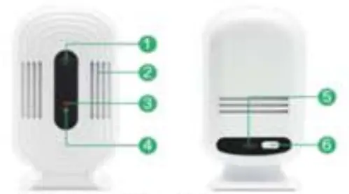 Lexi 2ATOT40005 Smart Air Quality Monitor-1