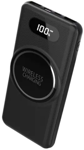 Aduro PW-10KSHN PowerUp Shine Wireless Charging 10,000mAh Dual USB Backup Battery - Fig