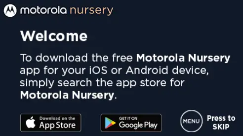 Motorola PIP1510 CONNECT Wi Fi Motorized Video Baby Monitor - Message inbox