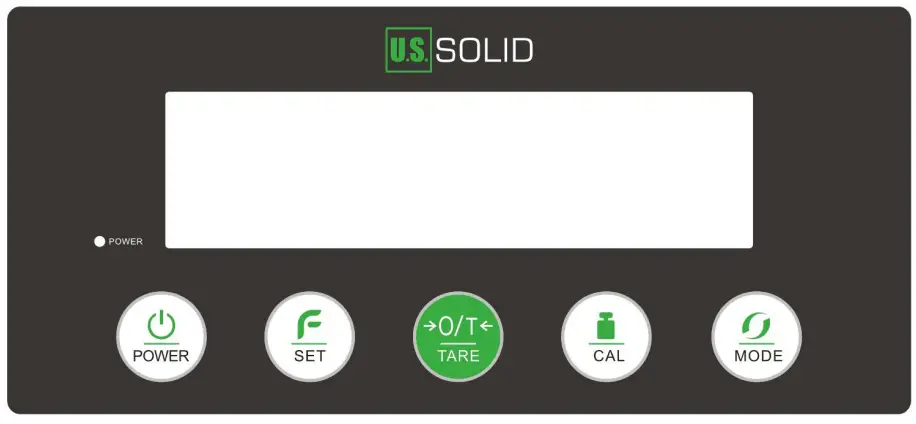 U S SOLID USS-DBS82 Precision Balance - Keyboard