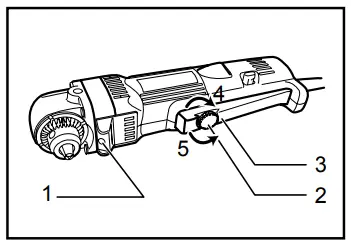 makita DA3011F Angle Drill 1