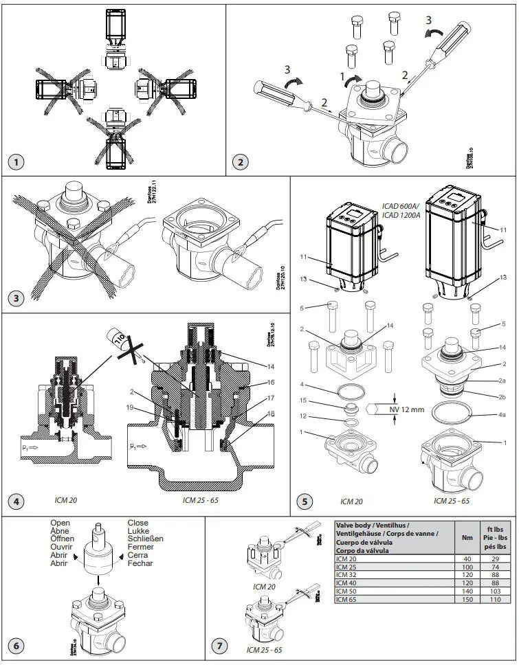 Danfoss ICM 20-65 Motor Operated Valve