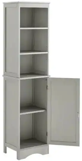 thdstatic D01-289428AAG Freestanding Tall Bathroom Linen Cabinet