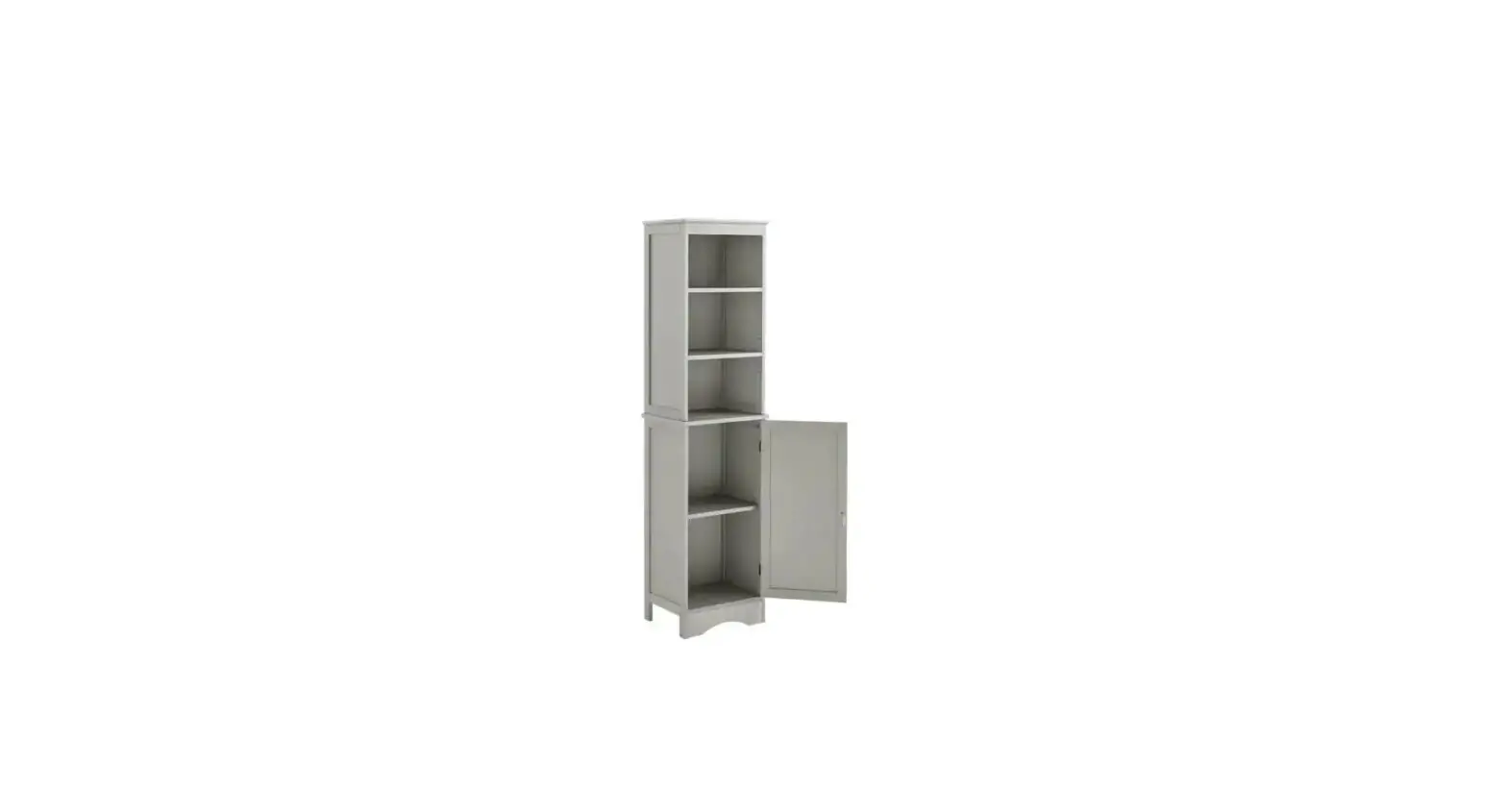 Thdstatic D01-289428aag Freestanding Tall Bathroom Linen Cabinet User Manual