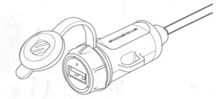 SCOSCHE PSQ3 SP Powersports Quick Charge Port