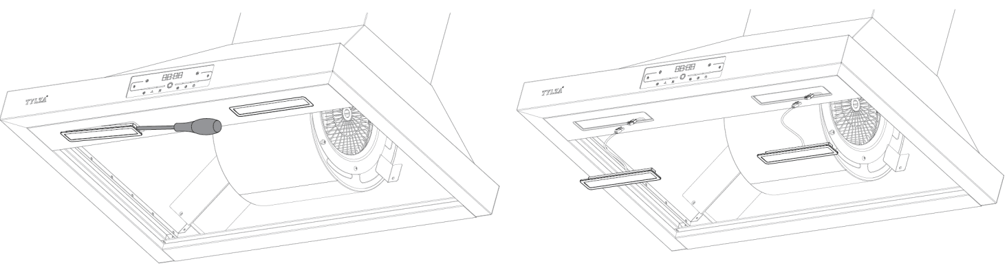 TYLZA KMC03 30 Inch Wall Mount Range Hood - FIG 12
