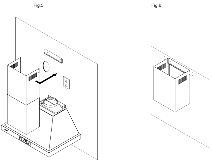 TYLZA KMC03 30 Inch Wall Mount Range Hood - FIG 9